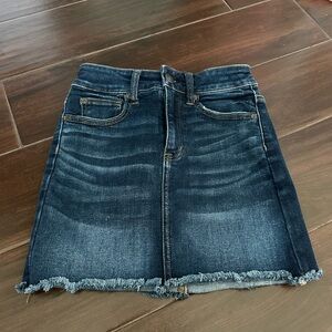 Denim Mini Skirt